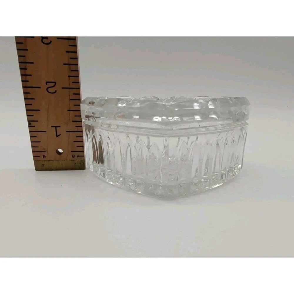 Germany Tritschler Winterhalder Bleikristall Lead Crystal 24% Heart Trinket Box